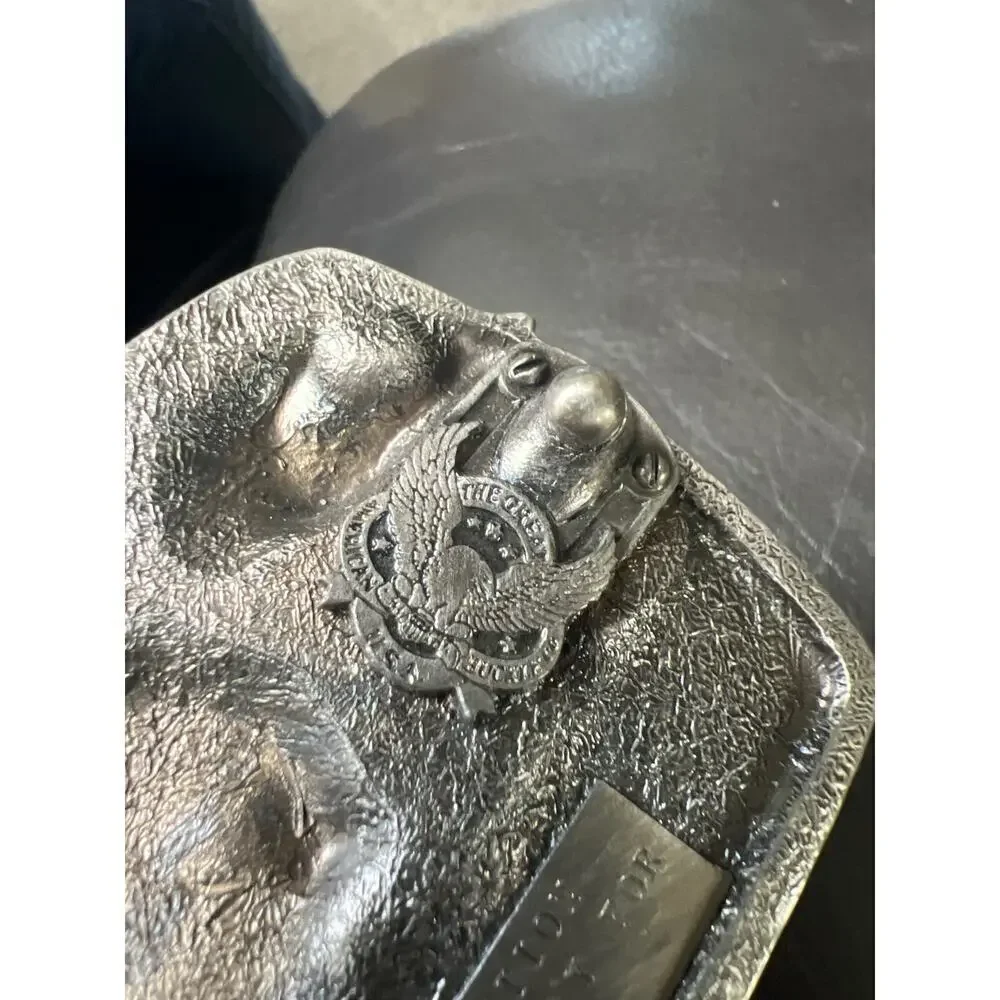 Deutz-Allis silver belt‎ buckle limited edition OS